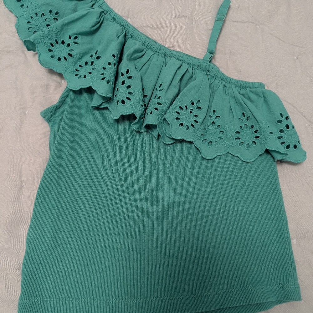 Gap Ruffle Sleeve Tank - Picture 3 of 3
